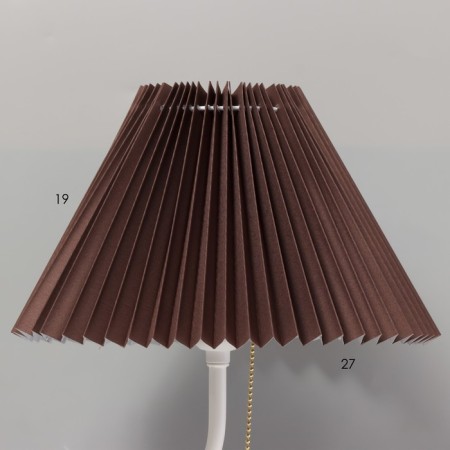 Laut's table lamp 1HE27 15W color: white, brown-3