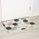 Rug of the galliped muddy shares "marble", 60 × 90 cm, color gray color