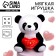 Soft toy "You mean a lot to me", panda, color mix