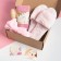 Set of gift Ethel Doer Beautiful towel and accessories (4 subjects)