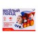 Disco steam locomotive, disco, light and sound, works from batteries, red color