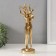 Polystone souvenir "Together" gold 27x10x8 cm