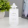 Nightmare "frozen candle" 3xlr1130 white 5x7.5x12 cm Risalux