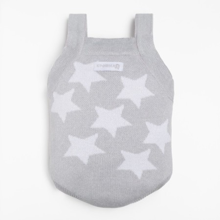 Knitstone Knit Kroshka Me “Stars” Height 68-74 cm, Gray color-4