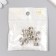 Bead for creativity Metal "Sack of Money" silver 1.2x0.9 cm