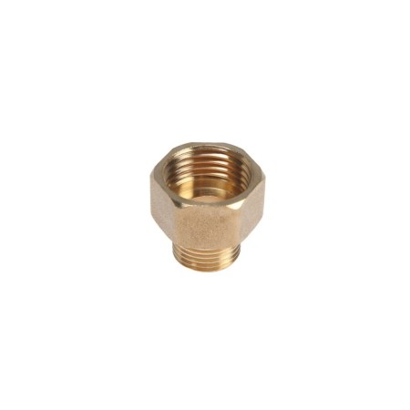 Zein adapter, 3/8 "x 1/2", external/internal thread, brass-1