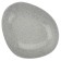Deep plate Kutahya PorsElen Galaxy, 25 cm, gray color