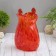 VAZA "wallet" red, (in glassbreaker) 16cm