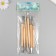 Tools for creativity (set of 6 pcs) wood, metal 17 cm