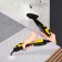 Steiring KitFort KT-9141-1, 2000 W, 1.5 l, heating 8 minutes, black and yellow