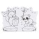 Coloring with cutting "kitten"