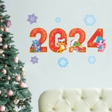 Set of New Year's posters 