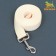 Leash 2 m x 2.5 cm, beige
