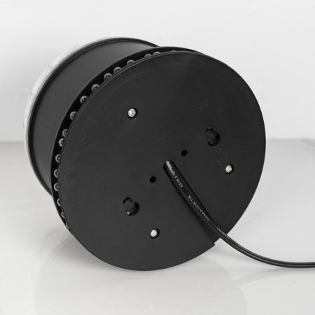 Light device "Around the sphere" 12 cm, speaker, glow RGB, 220 V, black-5