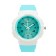 Watch of nursery, d-4.5 cm, silicone strap, 3 atm, turquoise