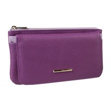 Purse with lightning, purple-lilac color
