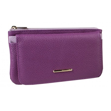Purse with lightning, purple-lilac color
