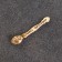 Koshelleka souvenir "Spoon of Zareklushka", with natural amber