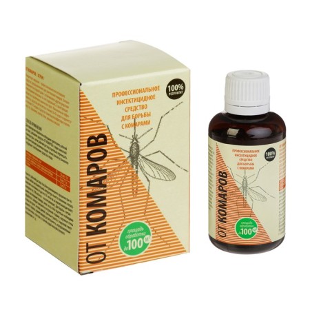 Mosquito remedy, concentrate, bottle, 50 ml in the box