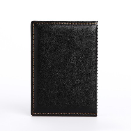 Cover for passport, black color-1