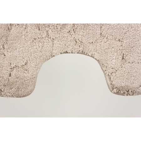 Bathroom mat "Milena", 55 x 55 cm, brown color-2