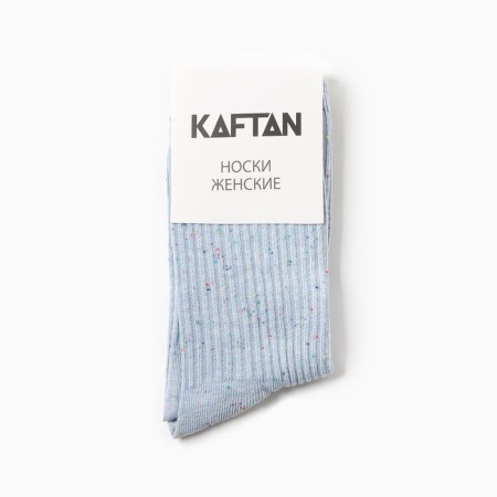 Women's socks kaftan "speck" size 36-39 (23-25 ​​cm), blue-3