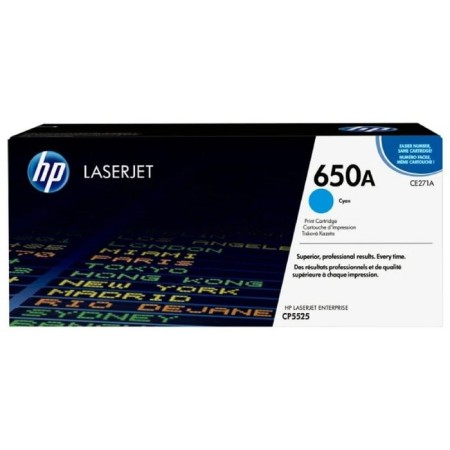 Toner Cartridge HP 650A CE271A Blue for HP LJ CP5520/5525 ​​(15000