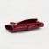 Women's wallet on the button, red color