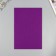 A set of hard felt (5 sheets) 1 mm 20x30 cm, purple