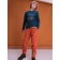 Pants for boys, height 122 cm, ocher color