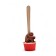 New Year. Figure chocolate "Hot chocolate with marshmallow" Pinche ", 48 g