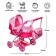 Winter doll stroller, with a bag, handle is regulated, a metal frame, mix