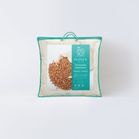 Buckwheat pillow, size 50x50 cm-3
