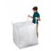 MKR container, 1500 kg, 95 × 95 × 100 cm, continuous bottom, 4 slings