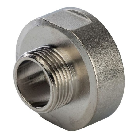 Adapter Stout SFT-0008-011434, 1 1/4 "x 3/4", internal/outer thread, nickel. brass-3