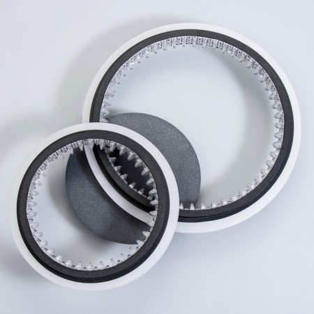 Causteen with PDU "Landi" 2xled 3000-6000k 144W black 58x40x13 cm Bayerlux-5