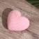 Candle "Heart in a net" 4x6x3 cm, soy wax, mix