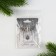 New Year's Brooch "Happy New Year", 6 x 8 cm