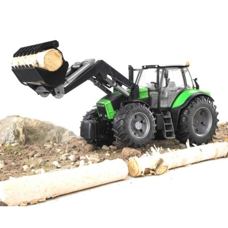 Game set of Deutz Agrotron X720 tractor with a loader-3