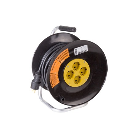 The extension cord on the reel 4 nests with/h 40 m 3x2.5 mm² Professional Proconnect