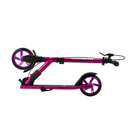 MAXISCOO A2-180A scooter with manual brake, pink color-2