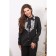 Female blouse, size 42, black color,
