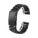 Watch strap, 24 mm, L-17.3 cm, spinks in the kit, black matte