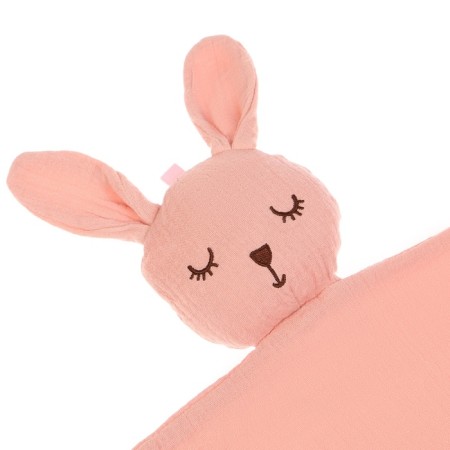 Toy - Comforter "Bunny", rattling, dusty rose, mum & Baby-3