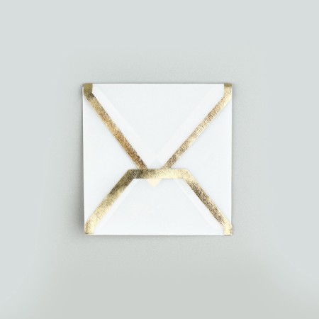 Postcard with an envelope "Balt", embossing, 7 x 7 cm-5