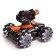 Radio controlled tank Stunt, 4WD all-wheel drive, shoots rockets, black-orange color