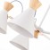 Ceiling EVOLUCE lamp. Sle125102-05. Modica. 5x40 watts, E14, 65x65x45 cm, white, golden color