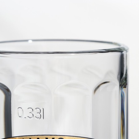 Glass mug for beer "Hamburg. Chirz ", 330 ml, Mix drawing-4