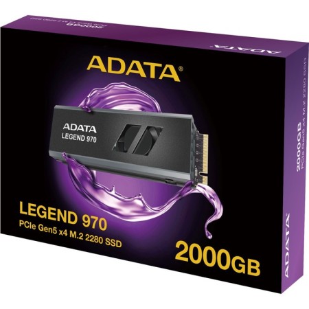 SSD A-Data PCIE 5.0 X4 2TB SLEG-970-2000GCI Legend 970 M.2 2280-8