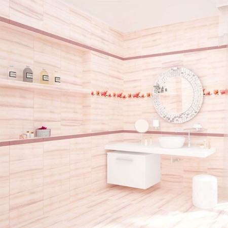 Vanilla VA7H011 glass curb, beige, 40x440 mm-1
